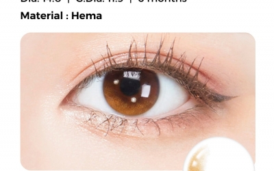 Joy Beige Brown Contact Lens