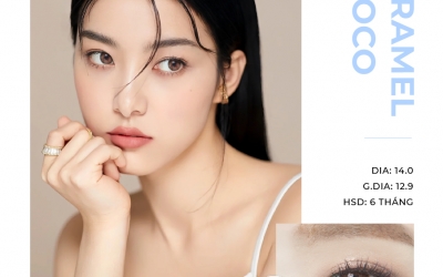 Caramen Choco Contact Lens