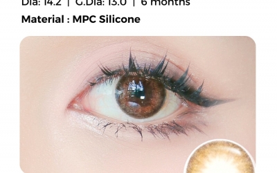 Sky Brown Contact Lens